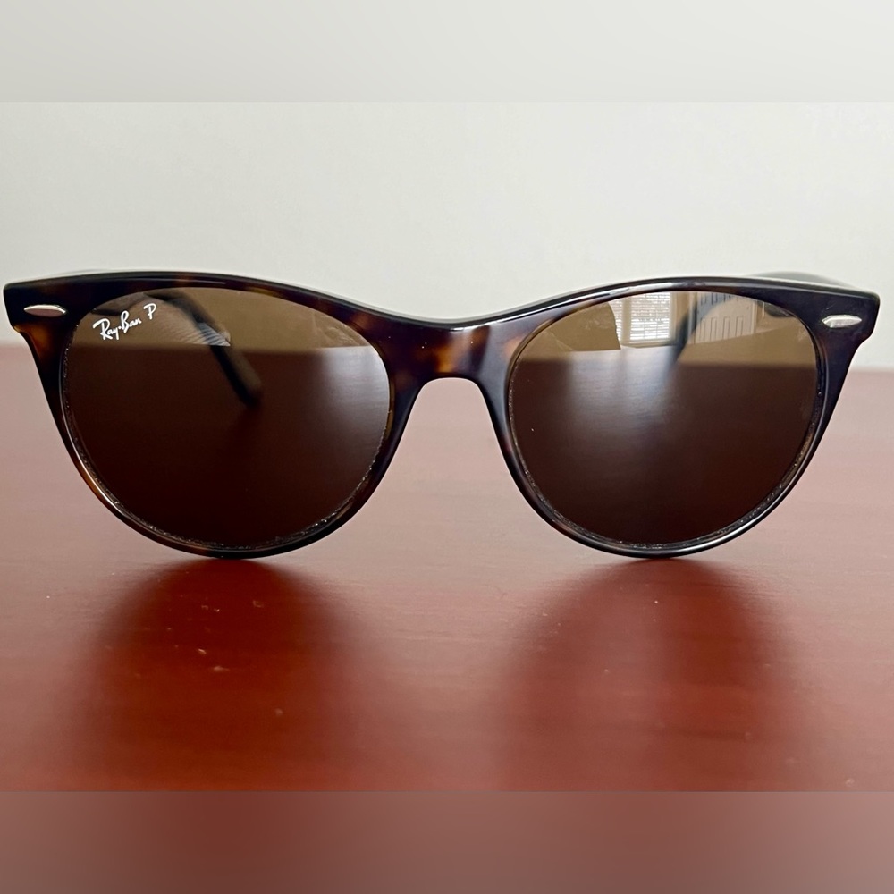 RAY-BAN WAYFARER II CLASSIC SUNGLASSES-POLARIZED LENSES